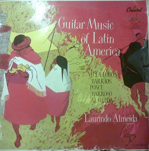 LAURINDO ALMEIDA - Guitar Music Of Latin America cover 