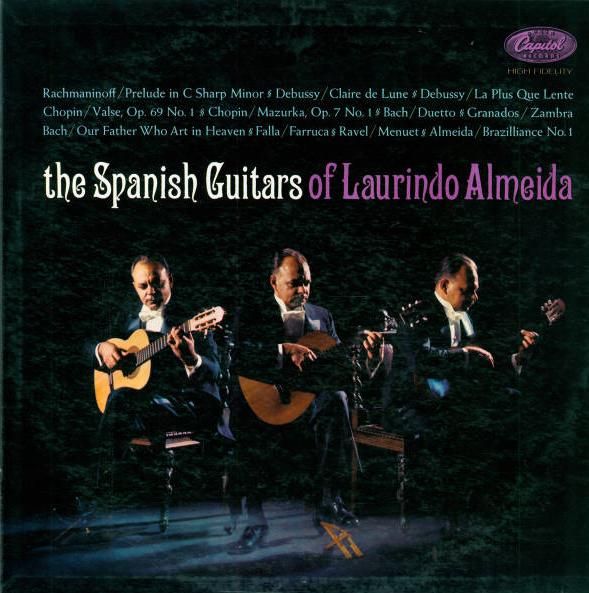 LAURINDO ALMEIDA - The Spanish Guitars Of Laurindo Almeida cover 