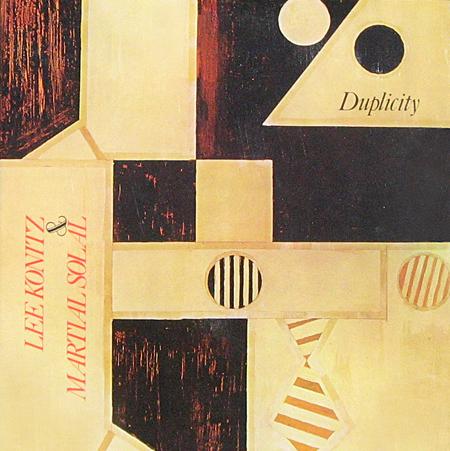 LEE KONITZ - Duplicity cover 