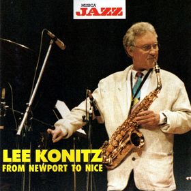 LEE KONITZ - From Newport to Nice cover 