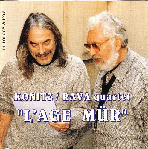 LEE KONITZ - Konitz / Rava Quartet : L'Age Mür cover 