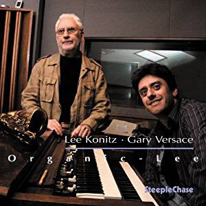 LEE KONITZ - Lee Konitz, Gary Versace : Organic-Lee cover 