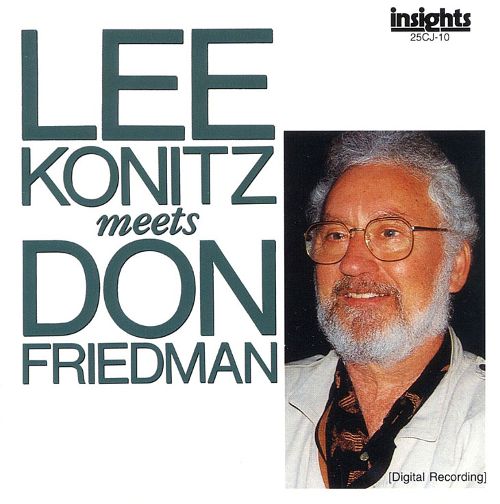 LEE KONITZ - Lee Konitz Meets Don Friedman cover 