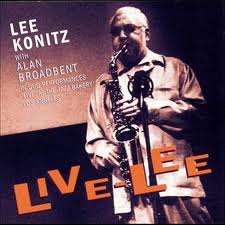 LEE KONITZ - Live-Lee cover 