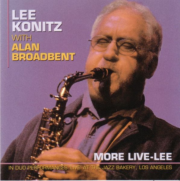 LEE KONITZ - More Live-Lee cover 