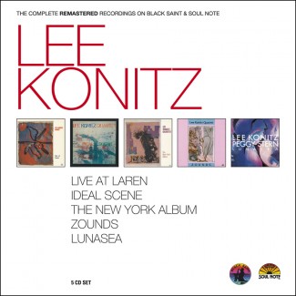 LEE KONITZ - The Complete Rematered Recordings On Black Saint And Soul Note cover 