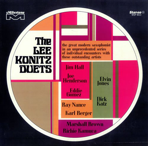 LEE KONITZ - The Lee Konitz Duets cover 