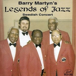 LEGENDS OF JAZZ - Barry Martyn Legends Of Jazz : Swedish Concert cover 
