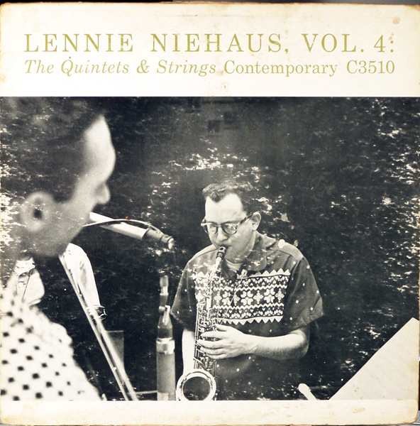 LENNIE NIEHAUS - The Quintets & Strings, Vol. 4 cover 