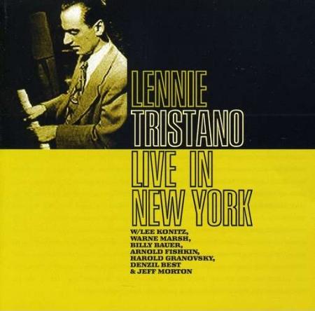 LENNIE TRISTANO - Live In New York cover 
