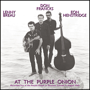 LENNY BREAU - Lenny Breau, Don Francks, Eon Henstridge ‎: At The Purple Onion cover 