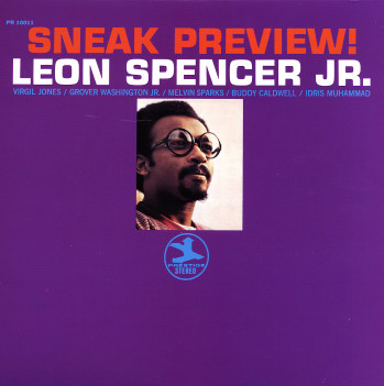 LEON SPENCER  JR. - Sneak Preview! cover 