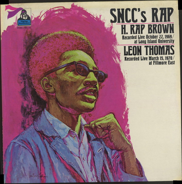 LEON THOMAS - H. Rap Brown / Leon Thomas : SNCC's Rap cover 
