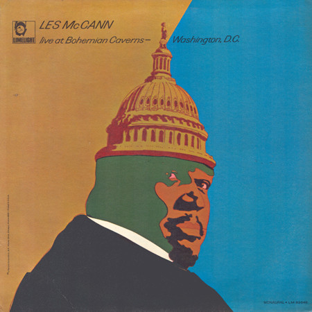 LES MCCANN - Live At Bohemian Caverns - Washington, D.C. cover 