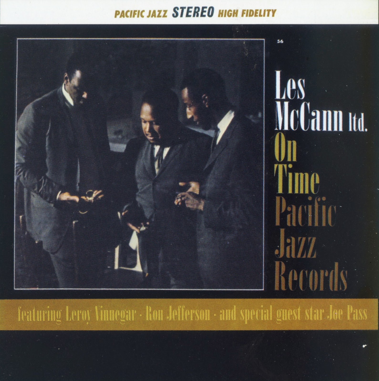 LES MCCANN - On Time cover 