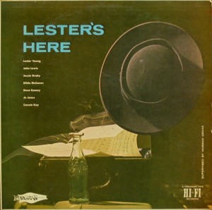 LESTER YOUNG - Lester's Here cover 