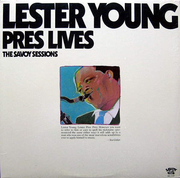 LESTER YOUNG - Pres Lives cover 