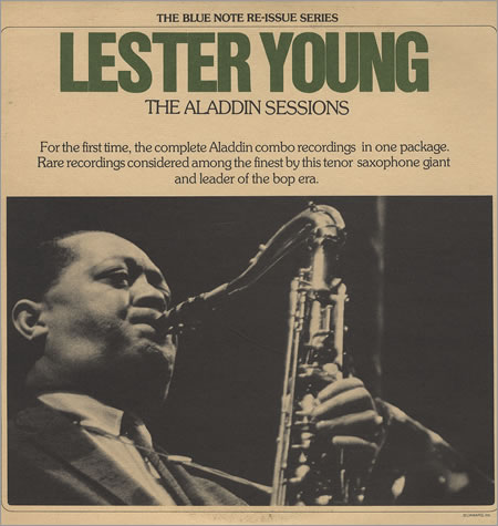 LESTER YOUNG - The Aladdin Sessions cover 
