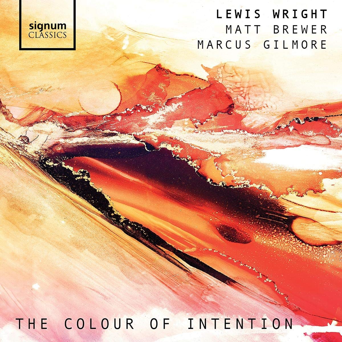 LEWIS WRIGHT - Lewis Wright Matt Brewer Marcus Gilmore : Colour of Intention cover 