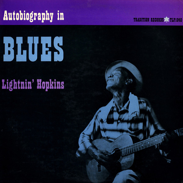 LIGHTNIN' HOPKINS - Autobiography In Blues cover 
