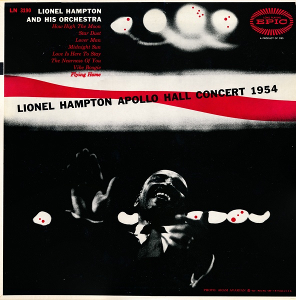 LIONEL HAMPTON - Apollo Hall Concert 1954 (aka Live! aka Flying Home) cover 