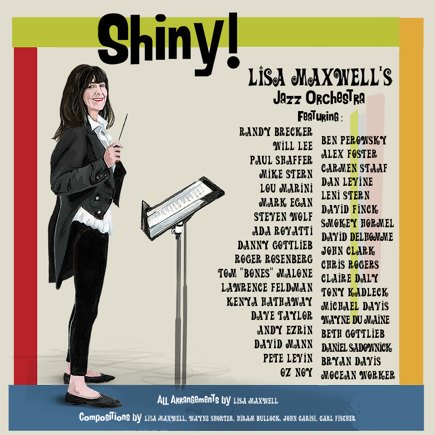 LISA MAXWELL - Shiny! cover 