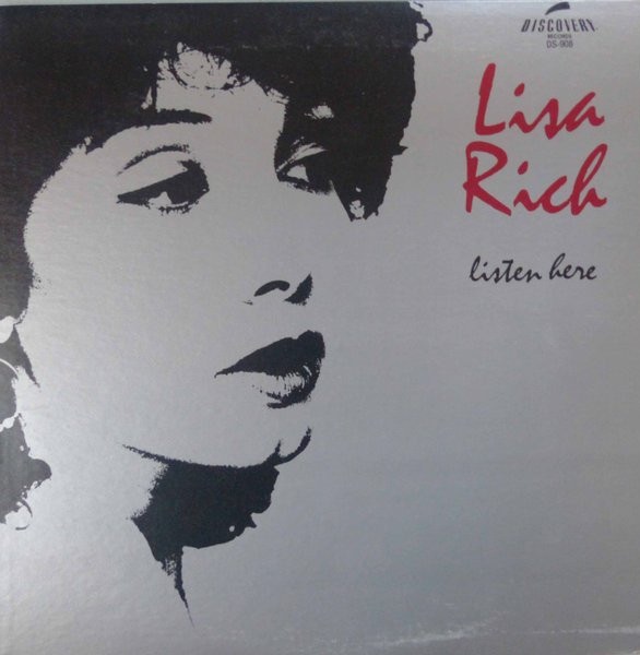LISA RICH - Listen Here cover 
