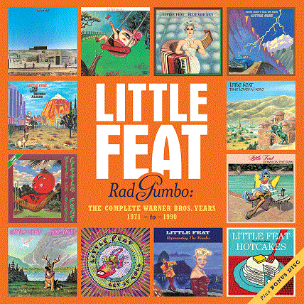 LITTLE FEAT - Rad Gumbo: The Complete Warner Bros. Years 1971-to-1990 cover 