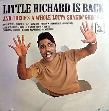 LITTLE RICHARD - Little Richard Is Back (aka Star-Club Kings Of Beat 1) cover 