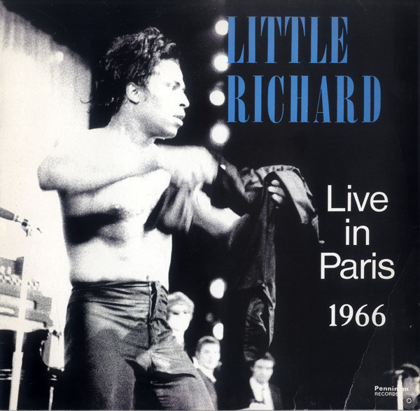 LITTLE RICHARD - Live In Paris 1966 cover 