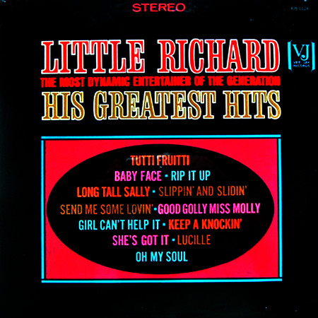 LITTLE RICHARD - The Most Dynamic Entertainer Of The Generation : His Greatest Hits cover 