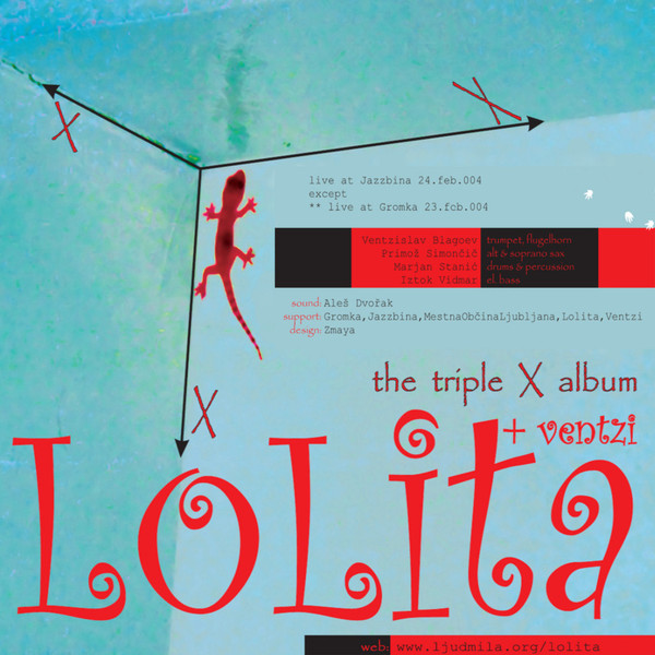 LOLITA - the triple X album cover 