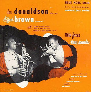 LOU DONALDSON - Lou Donaldson / Clifford Brown ‎: New Faces - New Sounds cover 