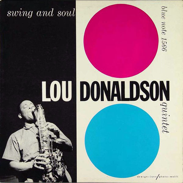 LOU DONALDSON - Swing and Soul cover 
