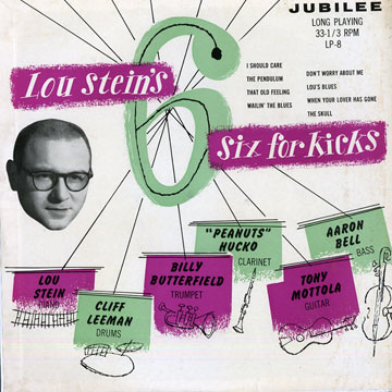 LOU STEIN - Six For Kicks (w/ Tony Mottola) cover 