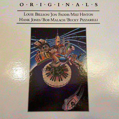 LOUIE BELLSON - Louie Bellson  / Jon Faddis / Milt Hinton / Hank Jones / Bob Malach / Bucky Pizzarelli ‎: Originals cover 