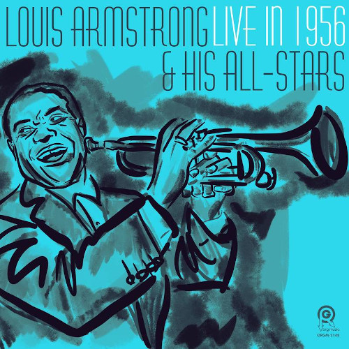 LOUIS ARMSTRONG - Live In 1956 cover 