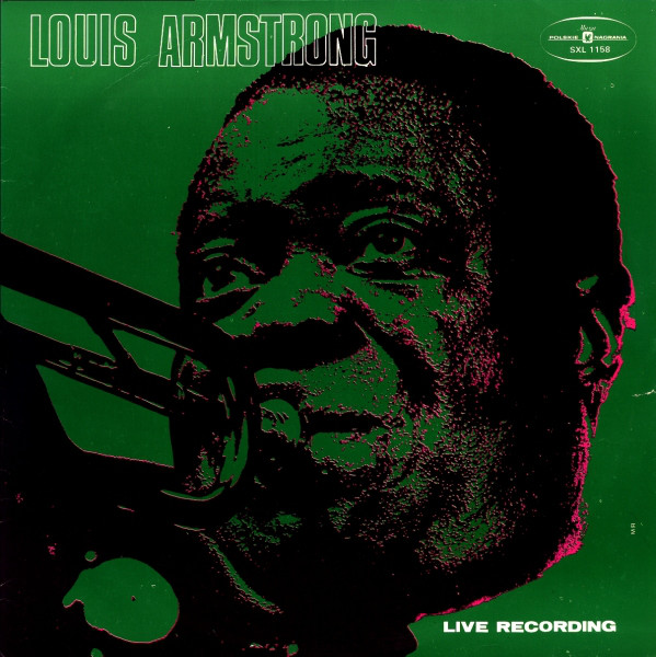LOUIS ARMSTRONG - Live Recording cover 
