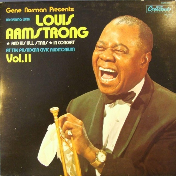 LOUIS ARMSTRONG - Gene Norman Presents An Evening With Louis Armstrong And His All-Stars In Concert At The Pasadena Civic Auditorium Vol. II cover 