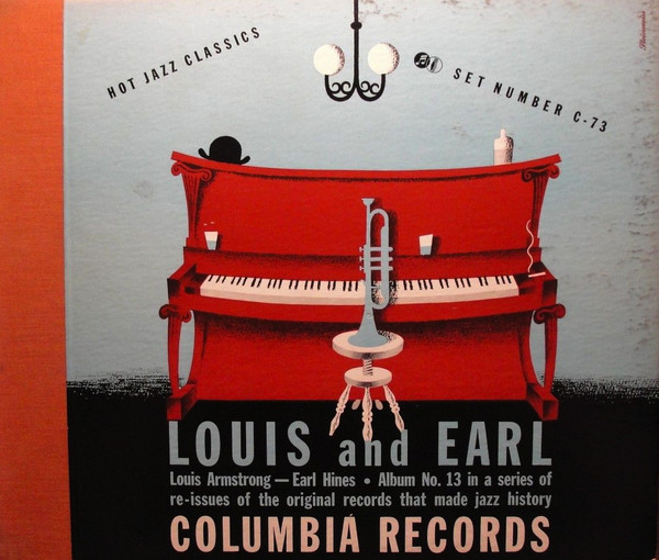 LOUIS ARMSTRONG - Louis Armstrong And Earl Hines : Louis And Earl cover 