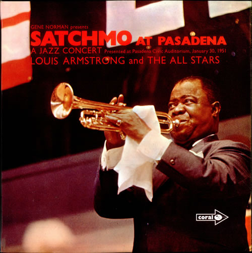 LOUIS ARMSTRONG - Satchmo At Pasadena cover 