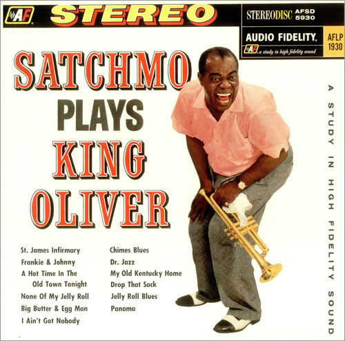 LOUIS ARMSTRONG - Satchmo Plays King Oliver cover 
