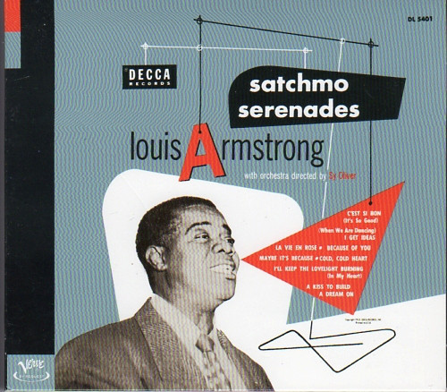 LOUIS ARMSTRONG - Satchmo Serenades cover 