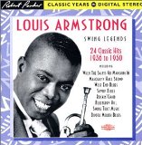 LOUIS ARMSTRONG - Swing Legends: 24 Classic Hits, 1936-1950 cover 