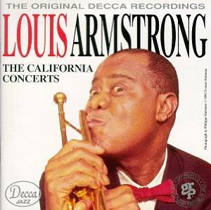 LOUIS ARMSTRONG - The California Concerts cover 