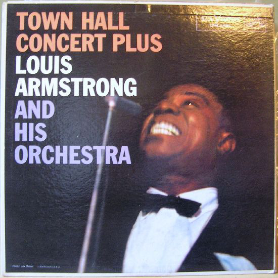 LOUIS ARMSTRONG - Town Hall Concert Plus cover 