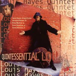 LOUIS HAYES - Quintessential Lou cover 