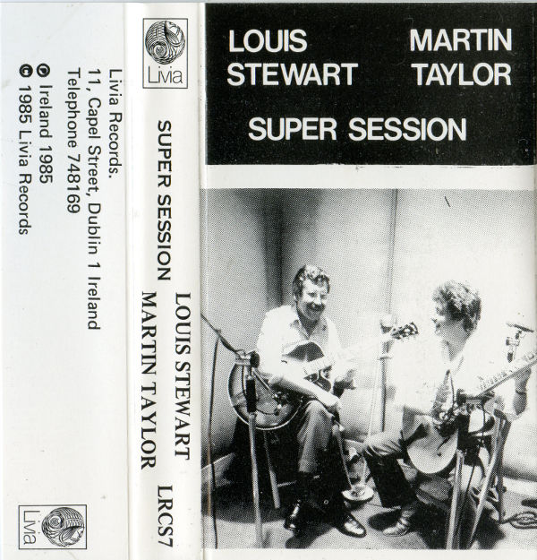 LOUIS STEWART - Louis Stewart - Martin Taylor : Super Session (aka Acoustic Guitar Duets) cover 