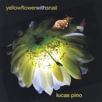 LUCAS PINO - Yellow Flower With Snail cover 