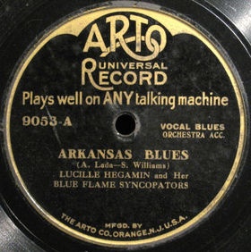 LUCILLE HEGIMIN - Arkansas Blues / I'll Be Good but I'll Be Lonesome cover 